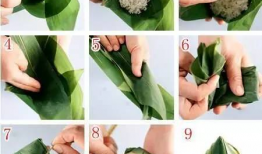 牛角粽子的包法视频,传统技艺，一学就会